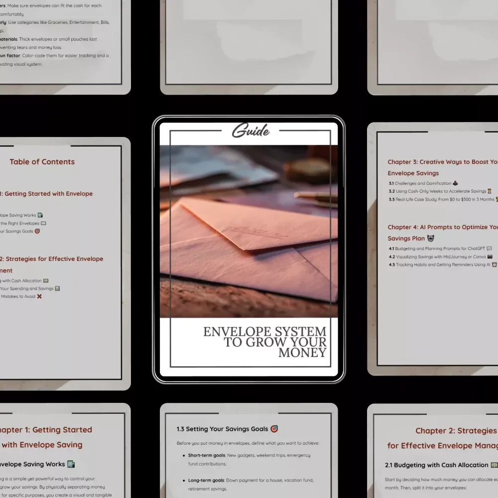 Envelope System to Grow Your Money 💰✉️ - The Ultimate Guide to Saving Money in Envelopes