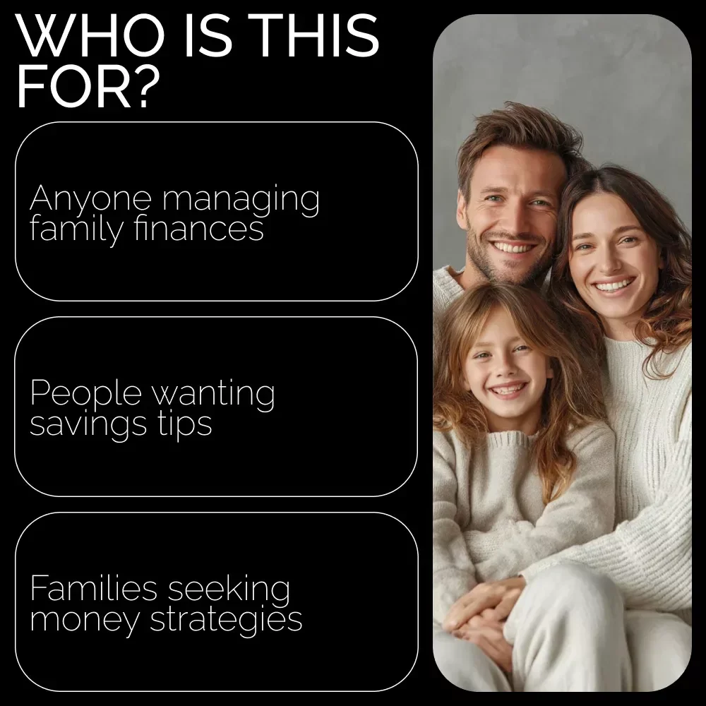 Family Savings Made Simple: The Ultimate Guide on How to Save Money as a Family