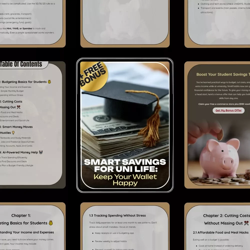 Smart Savings for Uni Life: Keep Your Wallet Happy - The Ultimate Guide on How to Save Money as a Uni Student