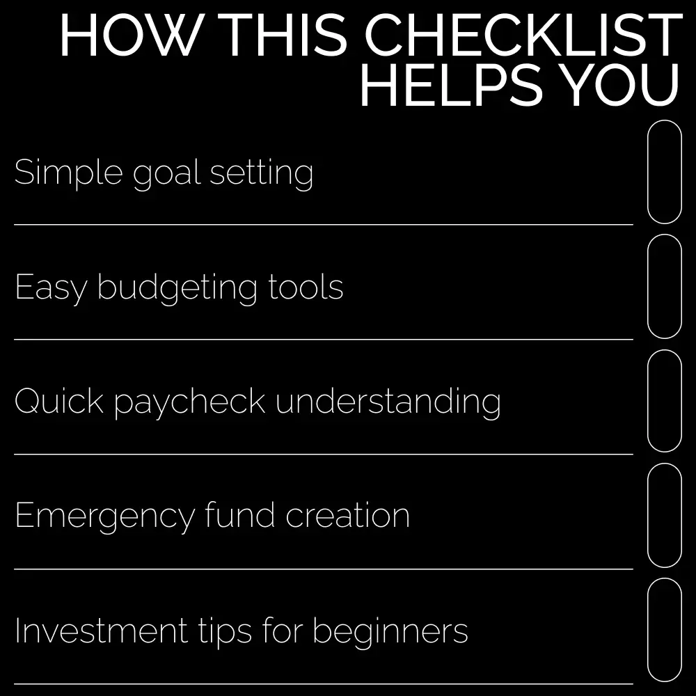 Checklist: Your First Paycheck Saving Routine – A Step-by-Step Guide to Building Financial Success