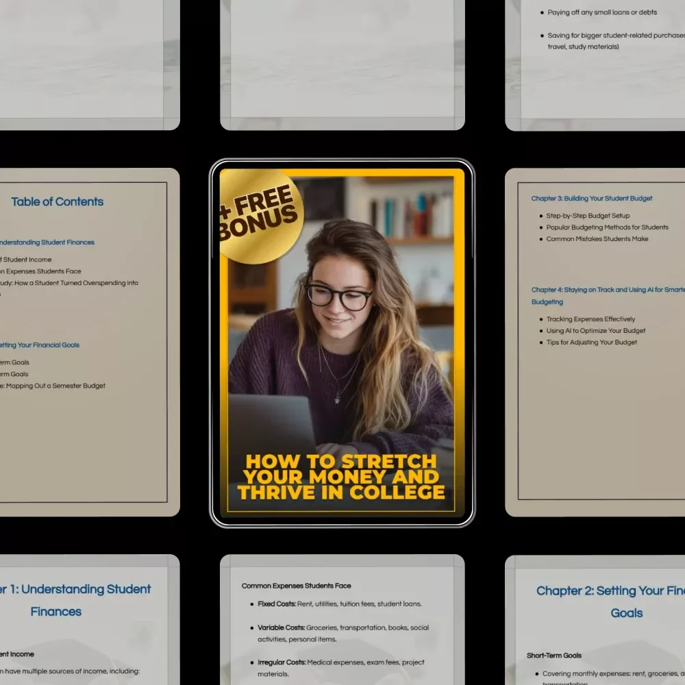 How to Stretch Your Money and Thrive in College: The Ultimate Guide to Making a Student Budget