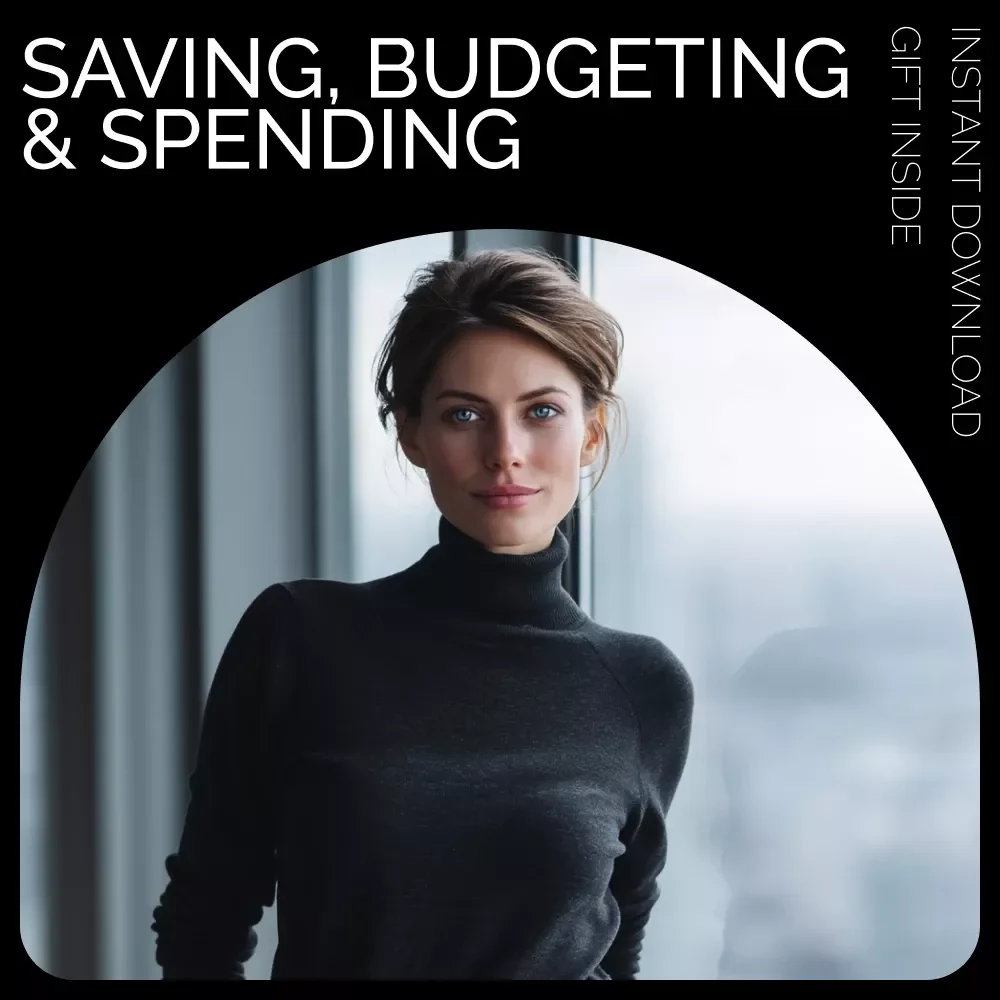 Your Easy Guide to Saving, Budgeting & Spending – Practical Guide to Saving Budgeting and Spending, Money Management eBook, Personal Finance Planner Digital Download