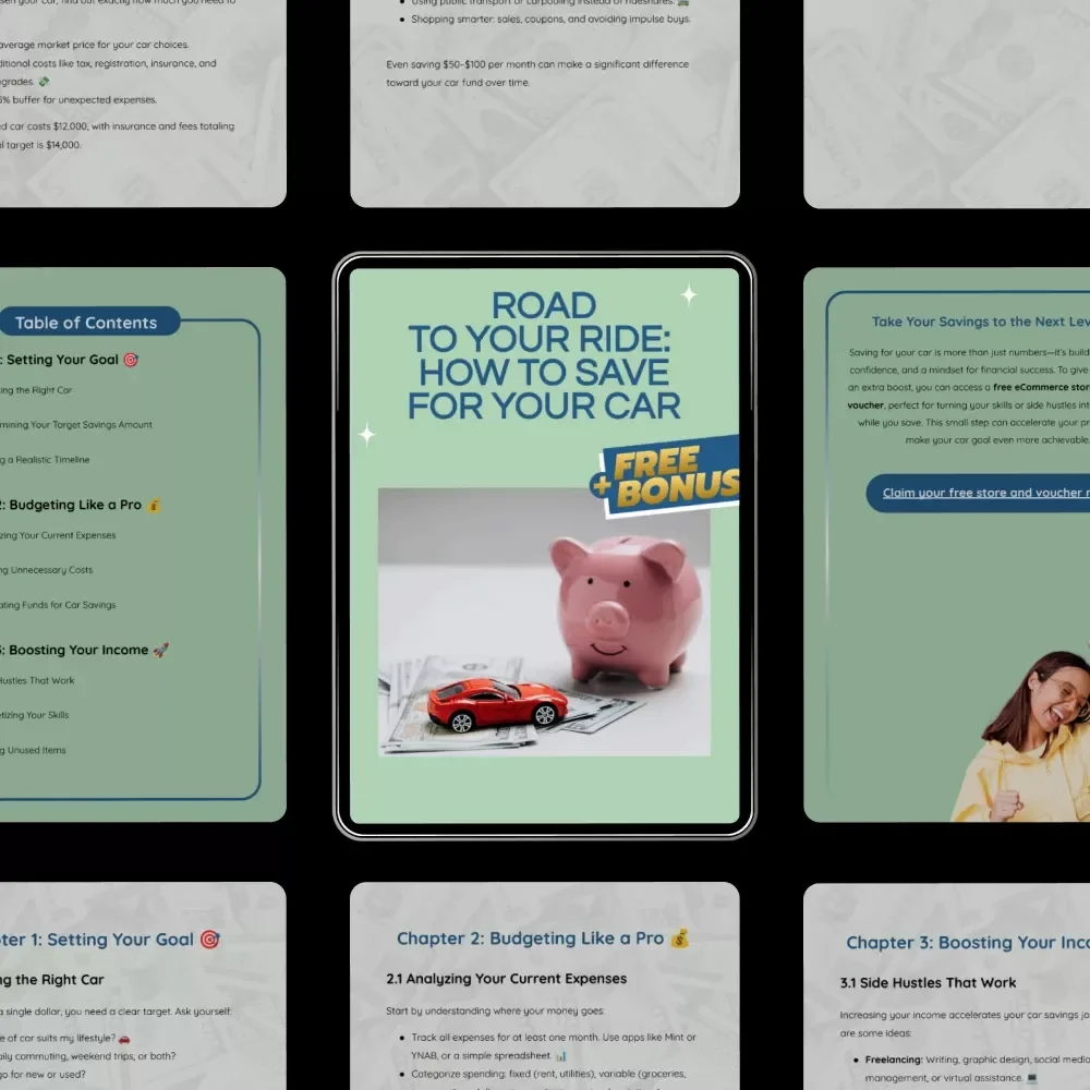 Road to Your Ride: How to Save for Your Car - A Complete Guide to Saving for Your Dream Car