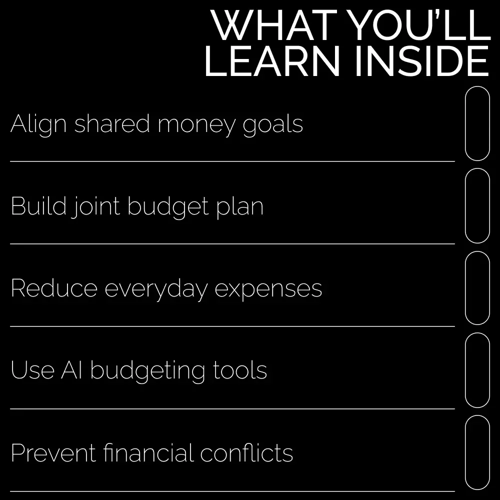Best Strategies to Save Money Together: The Best Way to Save Money with Your Partner – Couples Budgeting & Financial Planning Guide (Digital Download)