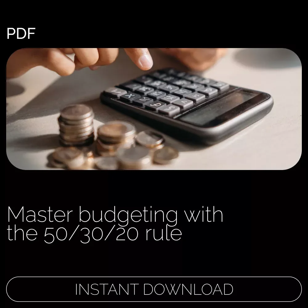Master Your Money with the 50/30/20 Rule – Ultimate Savings Guide for Budgeting, 50 30 20 Savings Plan, and Financial Freedom