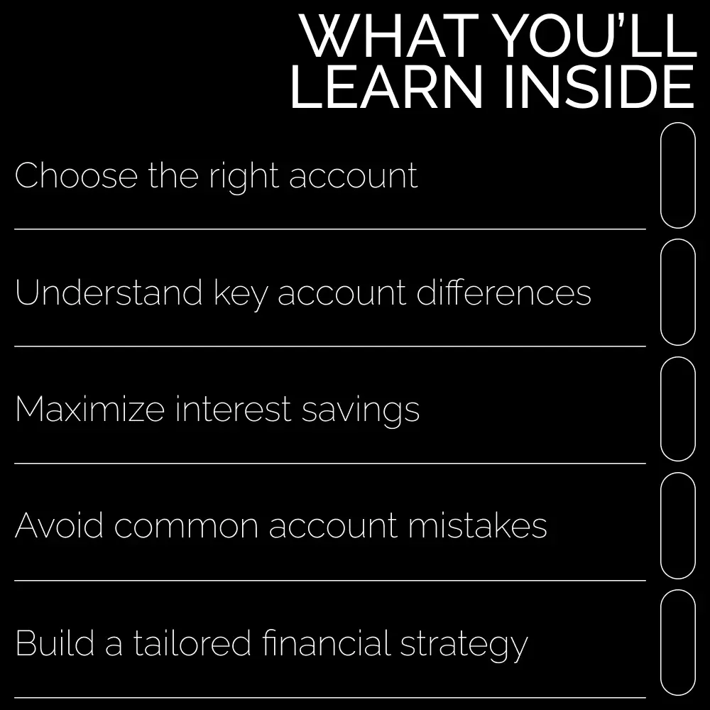 Checking Account vs Savings Account: Making the Right Choice - A Complete Guide to Managing Your Finances