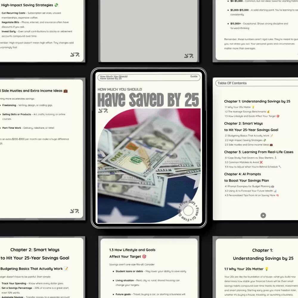 How Much You Should Have Saved by 25 - A Comprehensive Guide to Financial Success in Your 20s