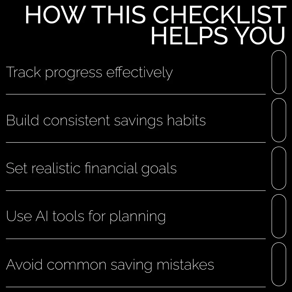 Checklist: Rebuild Your Savings Like a Pro! 💰 - Step-by-Step Guide to Regain Control of Your Finances