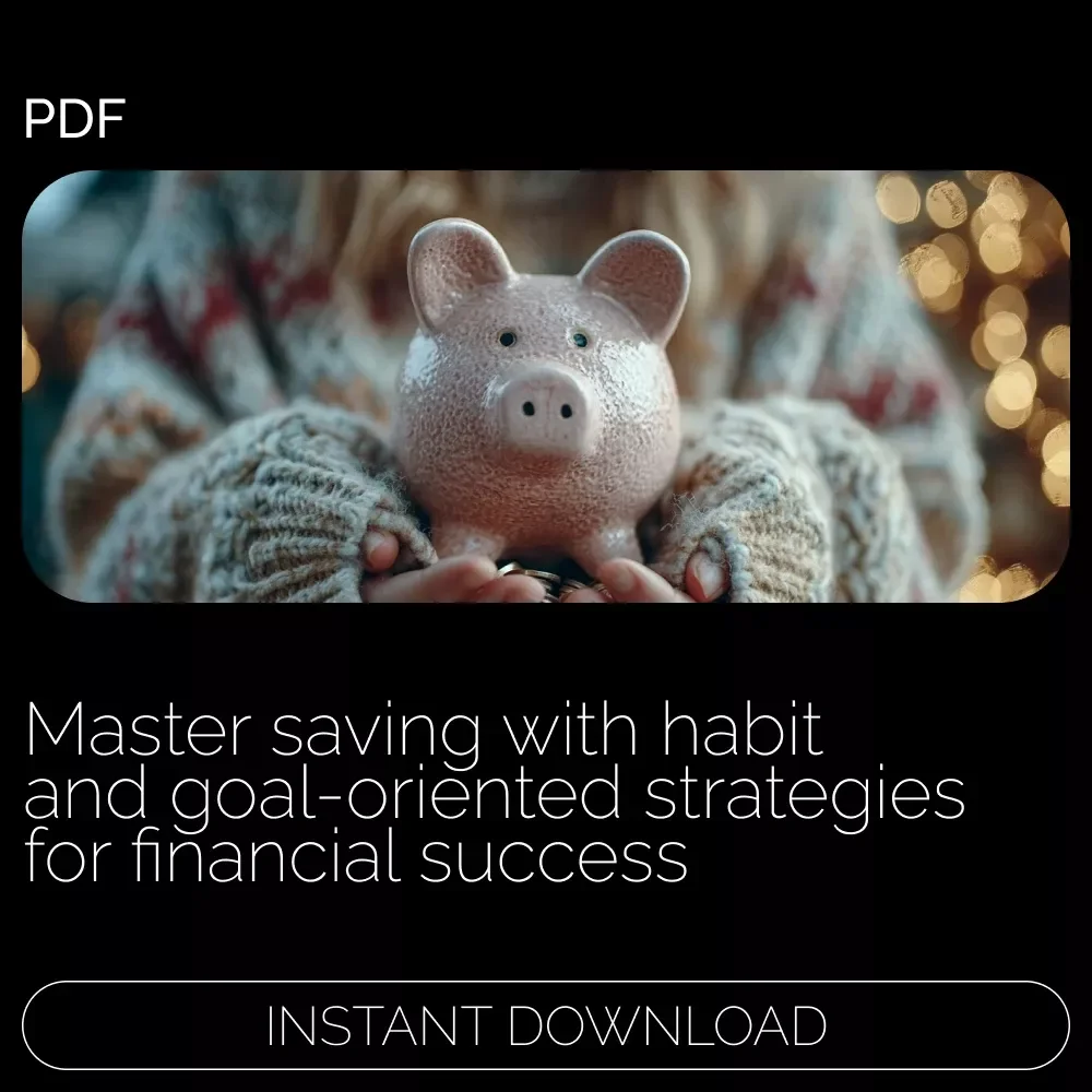 Saving Habit vs. Goal-Oriented Saving: Master Your Financial Future with Practical Strategies | Digital eBook Guide