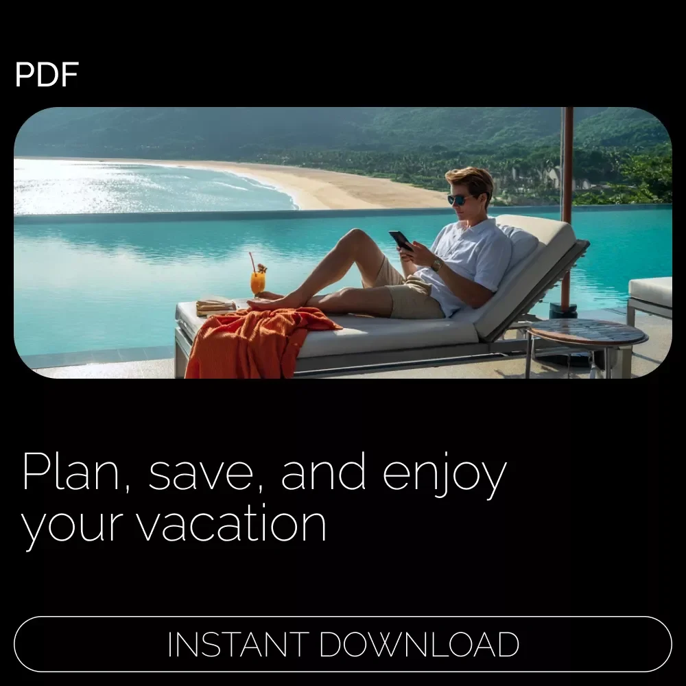Smart Vacation Savings: How to Plan Your Monthly Budget eBook | How Much to Save for Vacation Per Month