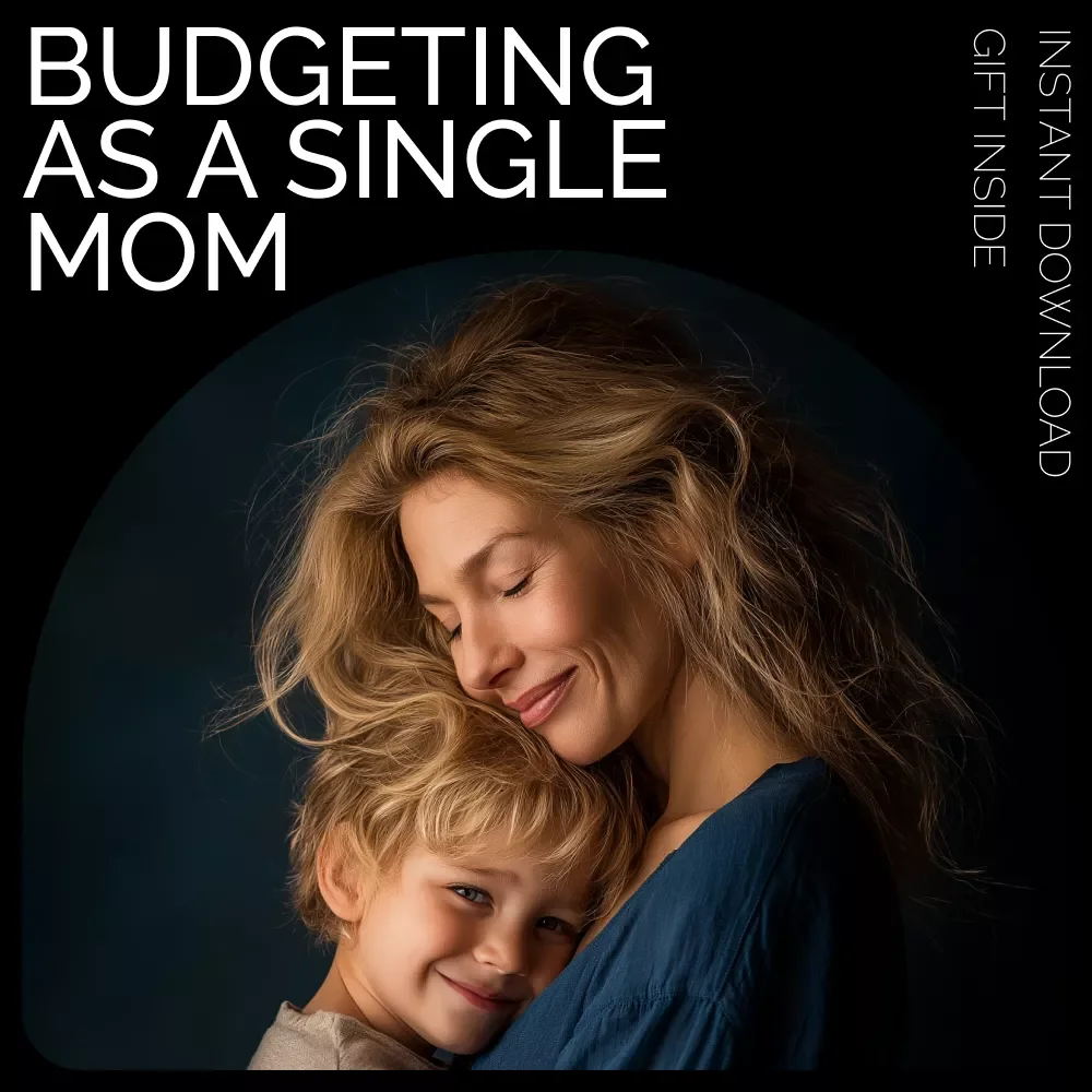 A Practical Guide to Budgeting as a Single Mom | Simple Money Planning eBook for Moms Learning how to budget as a single mom