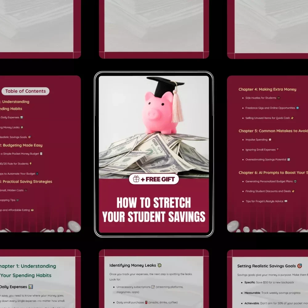 How to Stretch Your Student Savings: The Ultimate eBook for Managing Pocket Money as a Student