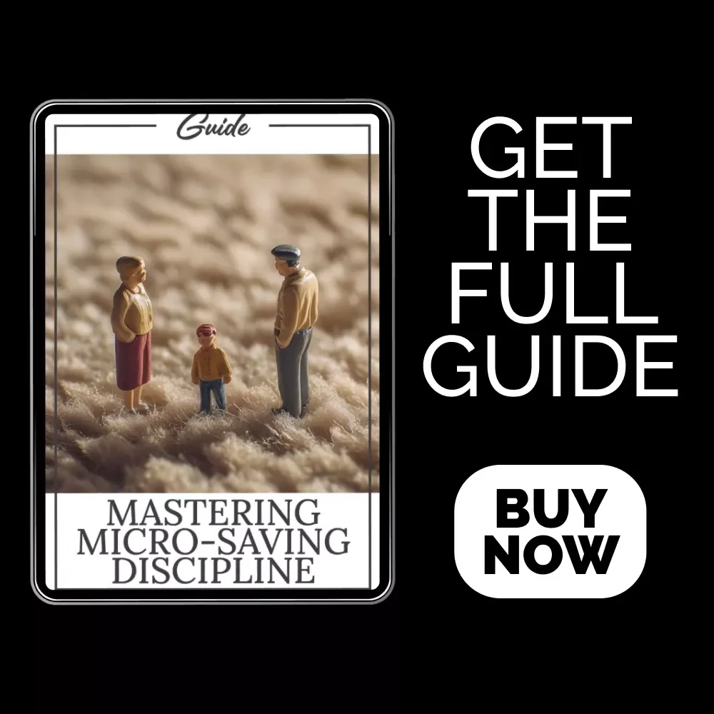 Mastering Micro-Saving Discipline | Building Micro-Saving Discipline Guide | Financial Habits eBook for Small Daily Savings | Digital Download