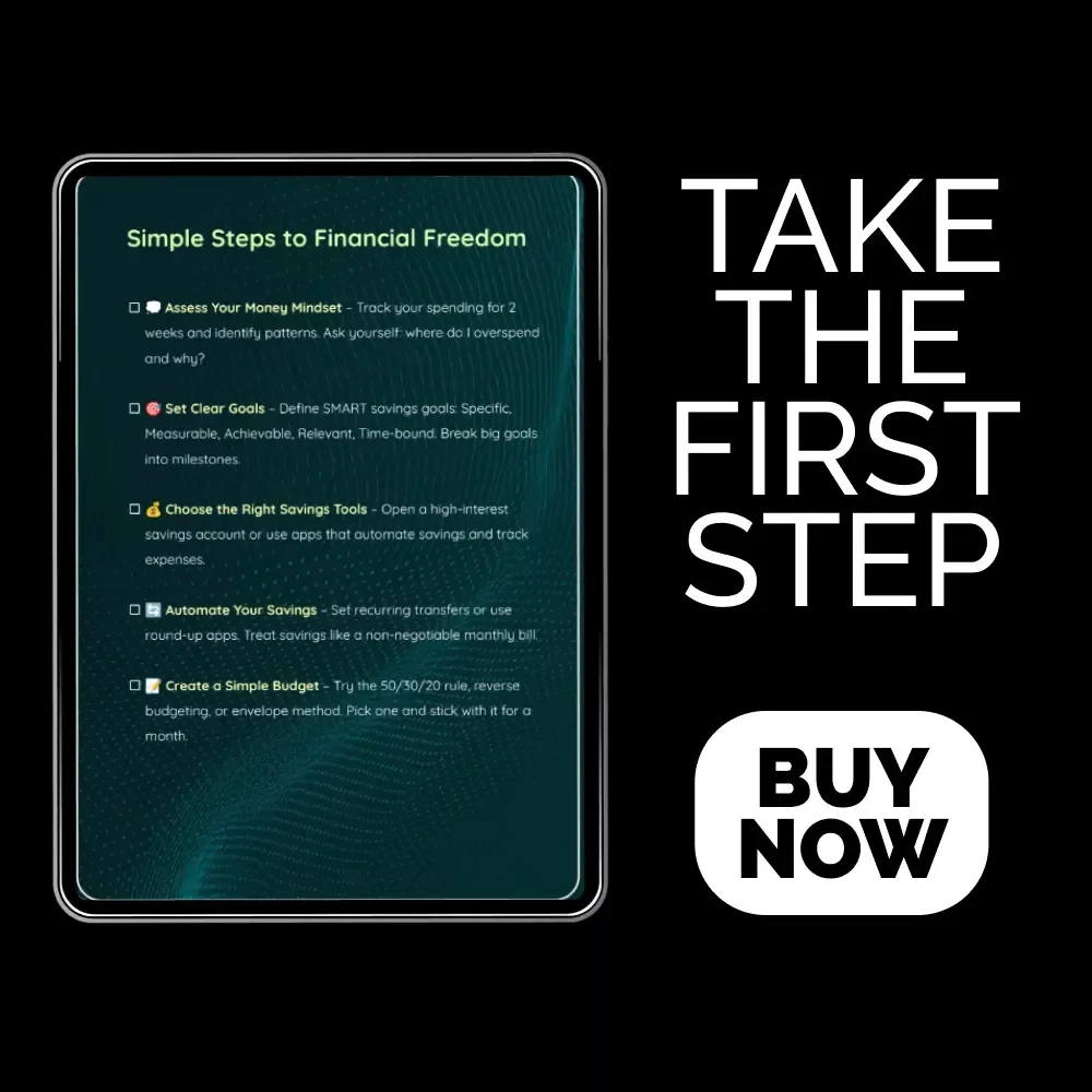 Simple Steps to Financial Freedom: A Practical Checklist to Start Saving Money for the Future