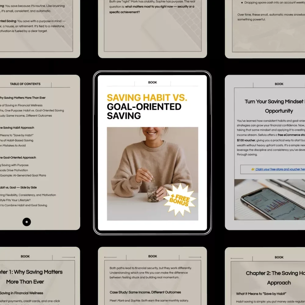 Saving Habit vs. Goal-Oriented Saving: Master Your Financial Future with Practical Strategies | Digital eBook Guide