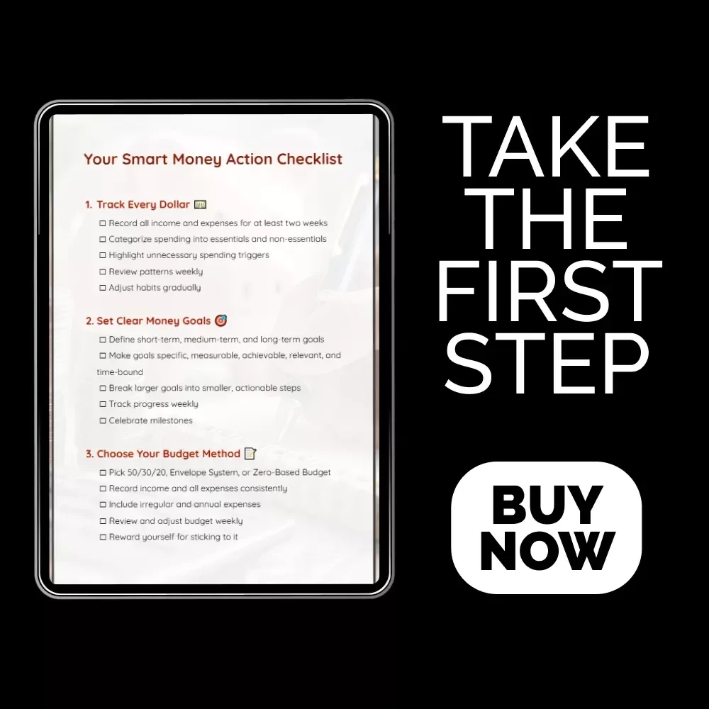 Your Smart Money Action Checklist: Master Budgeting, Saving, and Financial Success