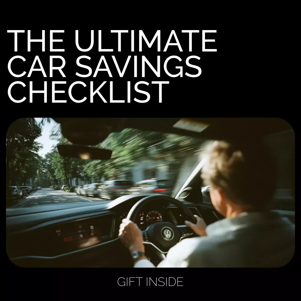 The Ultimate Car Savings Checklist: How to Save Up for Your Dream Car