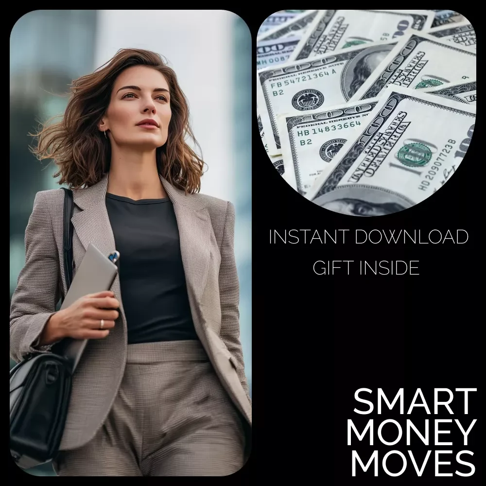 Smart Money Moves: Quick Action Checklist – Saving Budgeting and Spending Guide for Beginners, Monthly Budget Planner, Personal Finance Digital Download