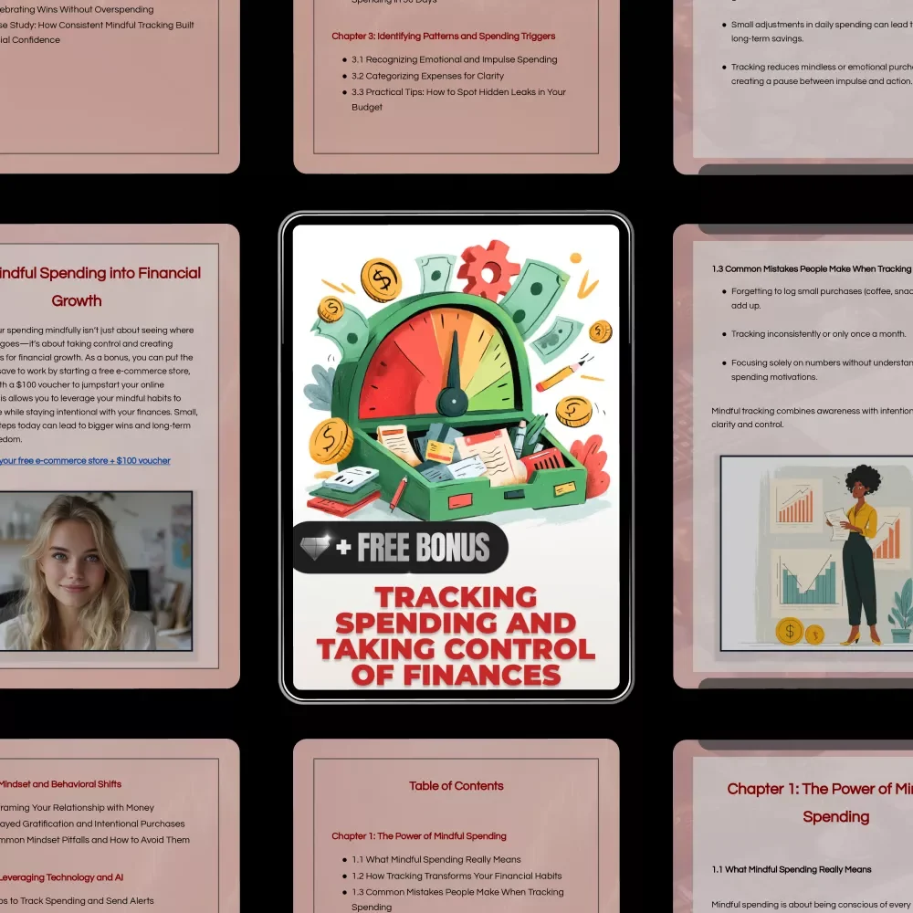 Tracking Spending and Taking Control of Finances – A Step-by-Step Guide on How to Track Spending Mindfully, Reduce Impulse Purchases, and Build Lasting Financial Confidence