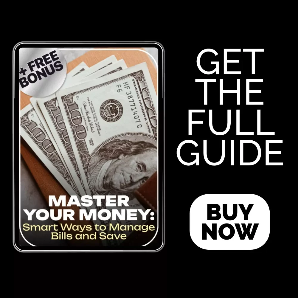 Master Your Money: Smart Ways to Manage Bills and Save 💰 - A Practical Guide to Take Control of Your Finances