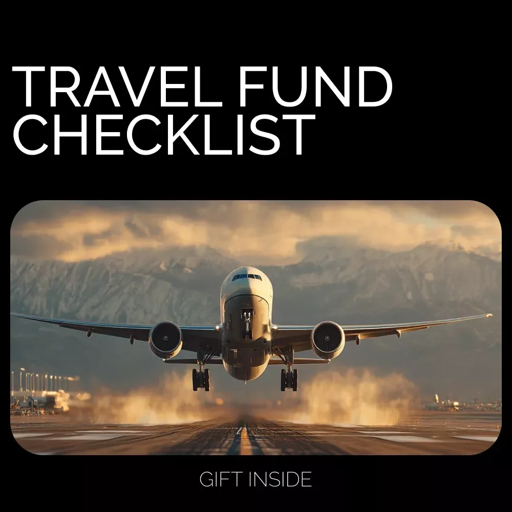 Travel Fund Success Checklist – Ultimate Saving for a Trip Planner, Budget Tracker & Digital Guide