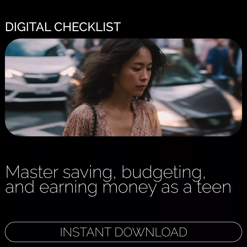Teen Money Mastery Checklist: Your Ultimate Guide on How to Save Money as a Teenager