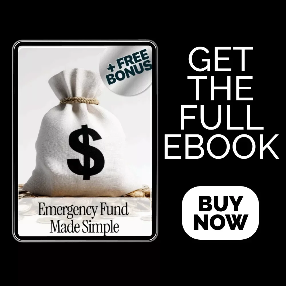 Emergency Fund Made Simple | How to Calculate Emergency Fund | Personal Finance eBook PDF | Beginner-Friendly Money eBook | Instant Digital Download