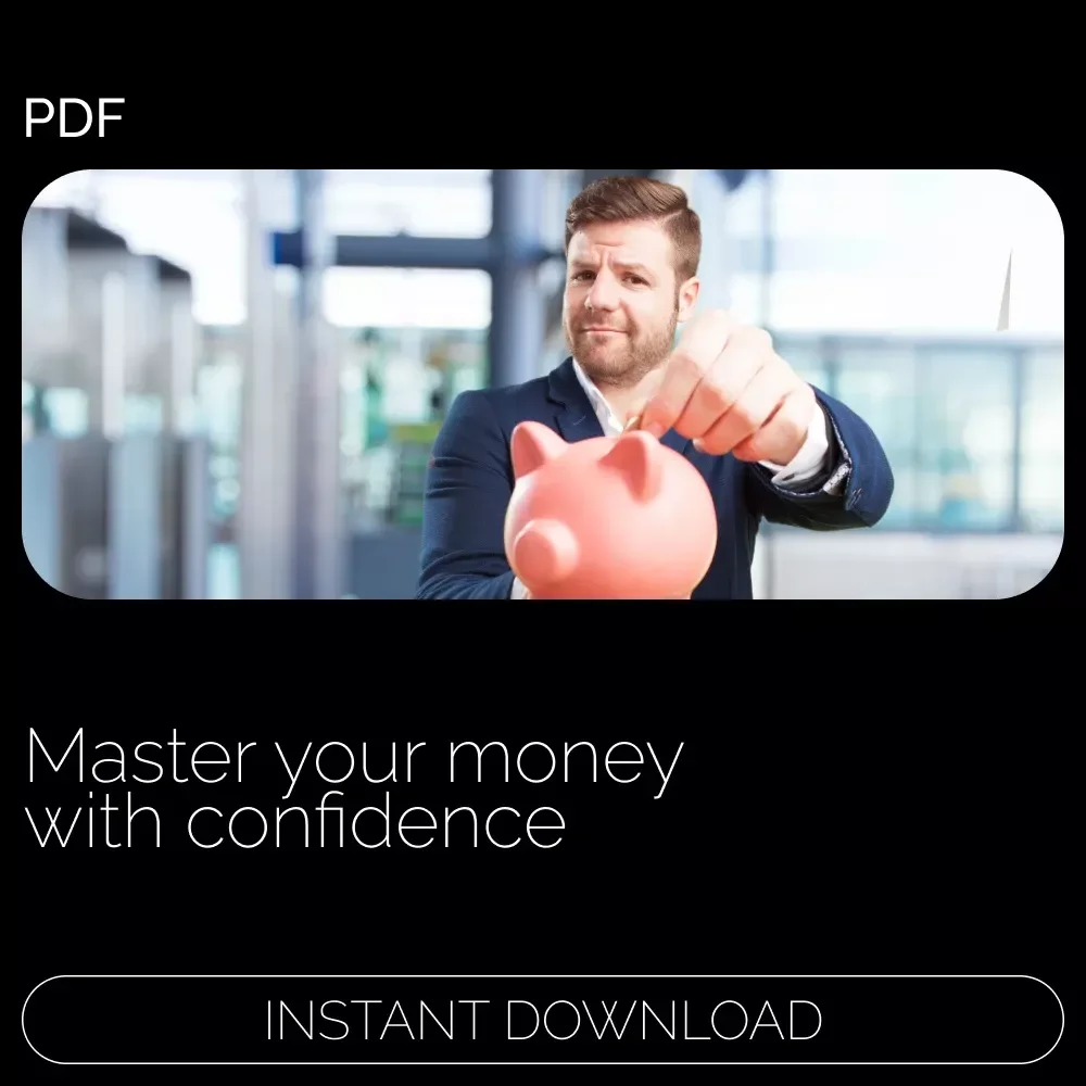 Your Easy Guide to Saving, Budgeting & Spending – Practical Guide to Saving Budgeting and Spending, Money Management eBook, Personal Finance Planner Digital Download