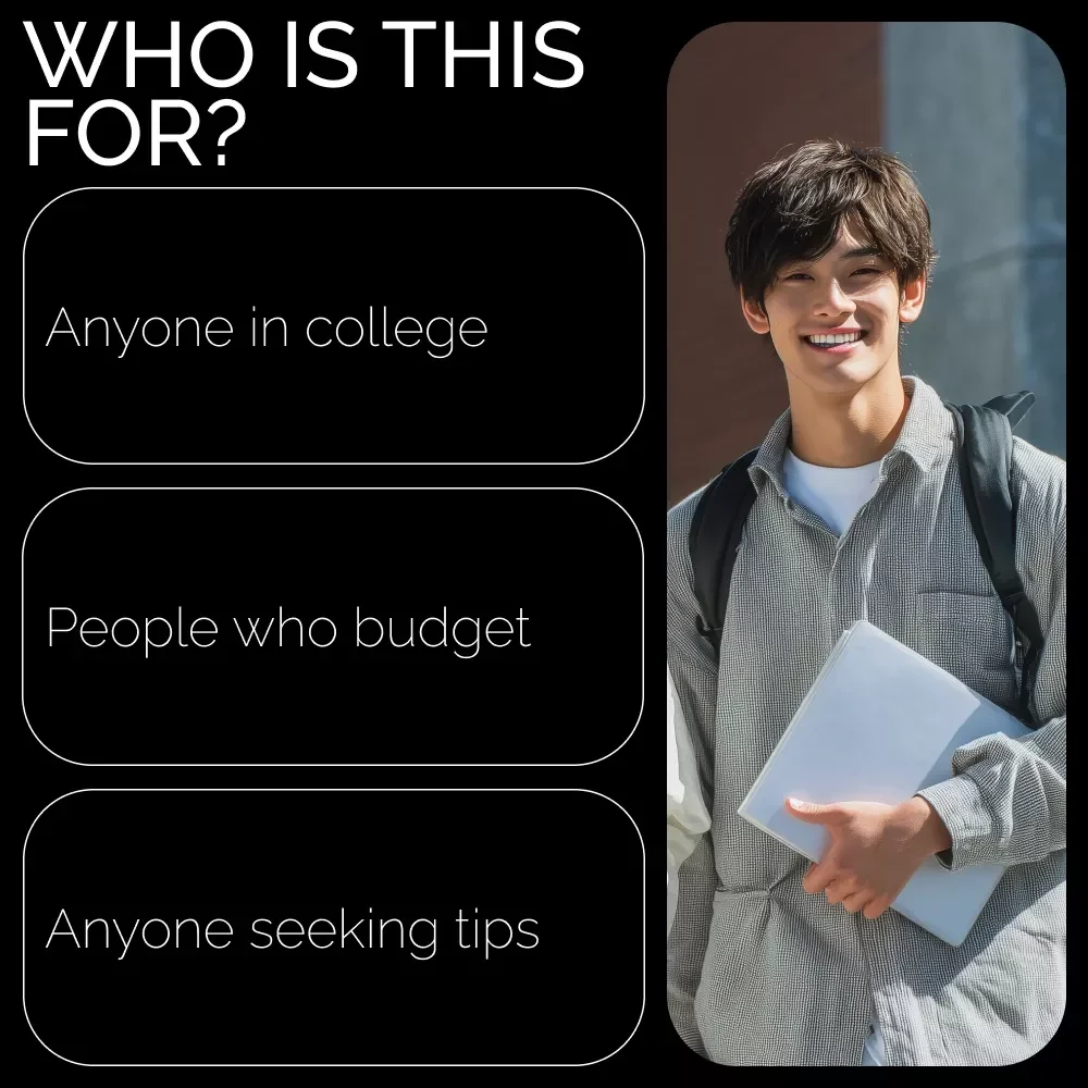 Smart Ways to Save Money in College Guide | Budget Tips for Students | Digital Download | How to Save Money in College Guide | College Savings Strategies