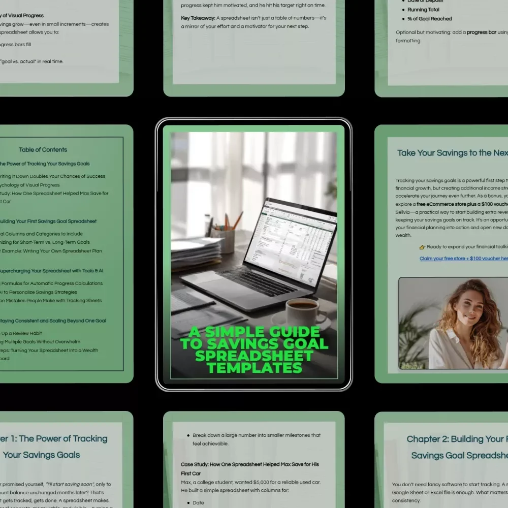 A Simple Guide to Savings Goal Spreadsheet Templates – Track and Reach Your Financial Goals Effortlessly