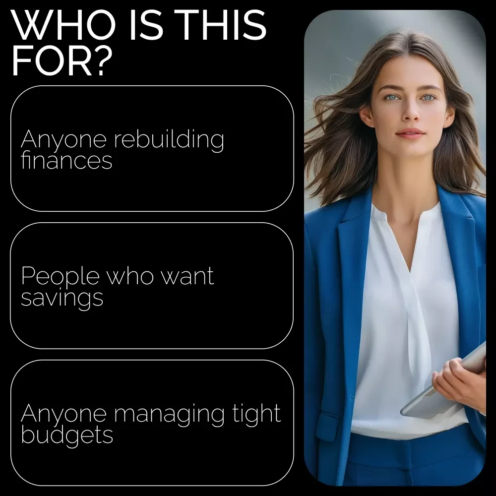 Low-Income Money Mastery Checklist – Printable Budget Planner PDF | Best Way to Save Money with Low Income | Simple Savings & Emergency Fund Builder