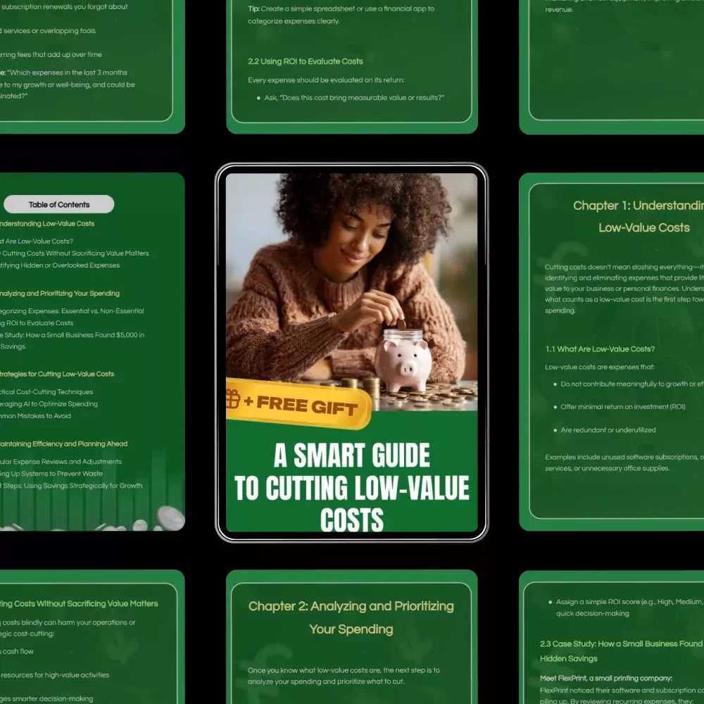 A Smart Guide to Cutting Low-Value Costs: A Practical Approach to Streamlining Your Budget