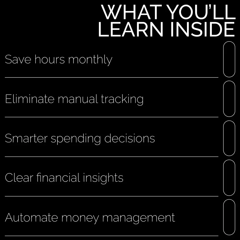 How to Automate Expense Tracking with AI – Step-by-Step Guide for Beginners & Freelancers | Smart Budgeting, AI Prompts & Financial Automation eBook