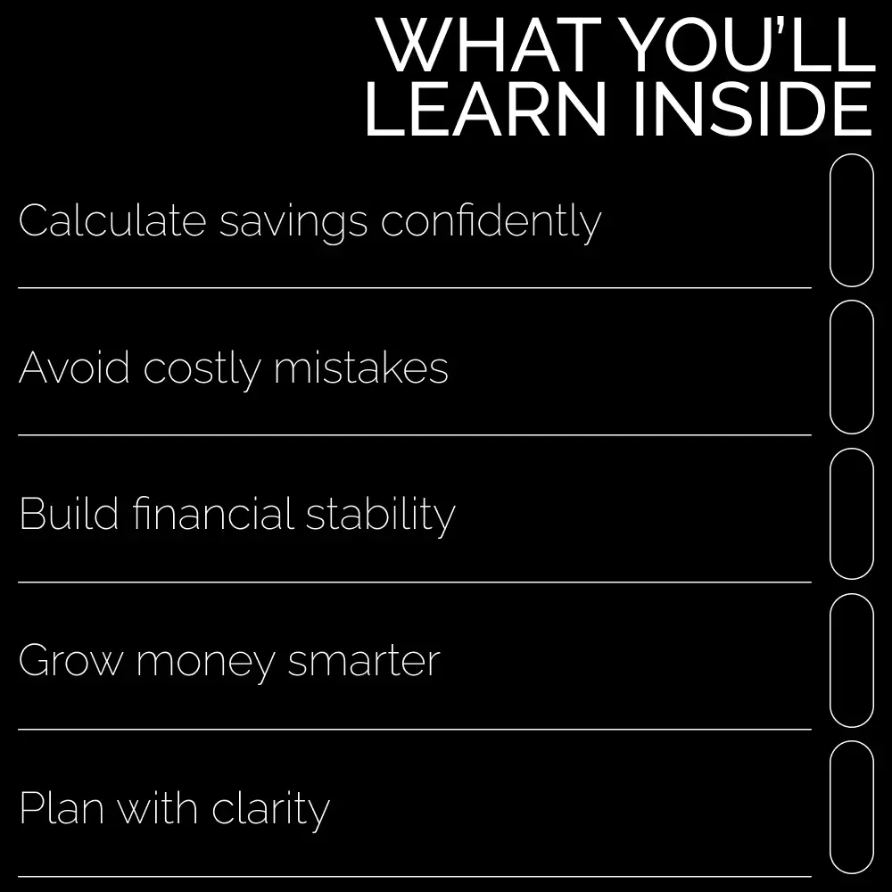 Emergency Fund Made Simple | How to Calculate Emergency Fund | Personal Finance eBook PDF | Beginner-Friendly Money eBook | Instant Digital Download