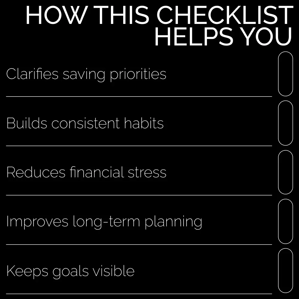 Fire Saving Checklist: Ignite Your Financial Future | Printable Financial Planning Checklist Explaining What Is Fire Saving, Smart Savings Tracker, Digital Download
