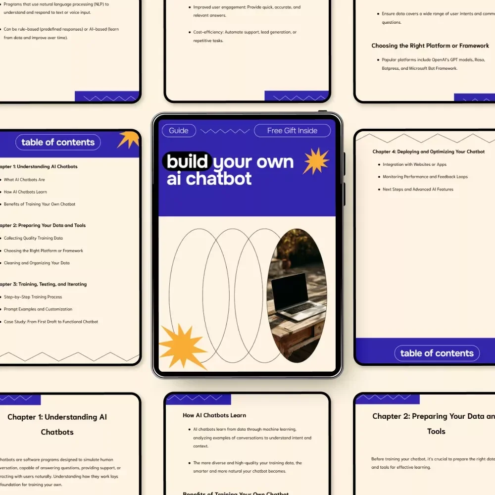 Build Your Own AI Chatbot Guide – How to Train Your Own AI Chatbot Easily