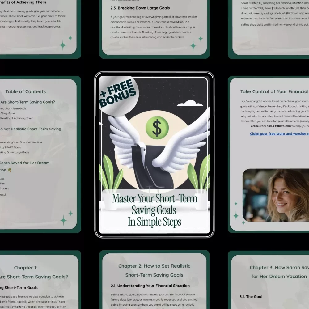 Master Your Short-Term Saving Goals in Simple Steps - eBook Guide to Achieving Financial Success