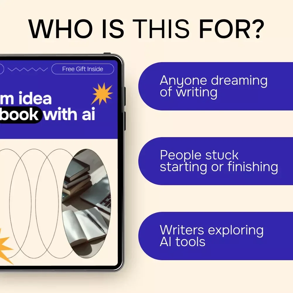 From Idea to Book with AI – Practical Guide for ai for writing a book or novel, Plotting, Drafting, Editing & Publishing Faster