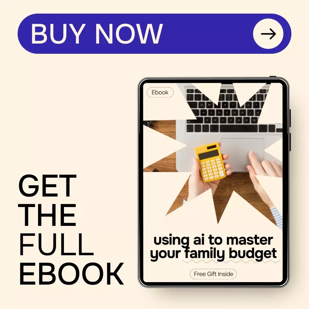 Using AI to Master Your Family Budget | Smart Family Budget Planner eBook | AI Budgeting Guide for Parents, Households & Home Finance