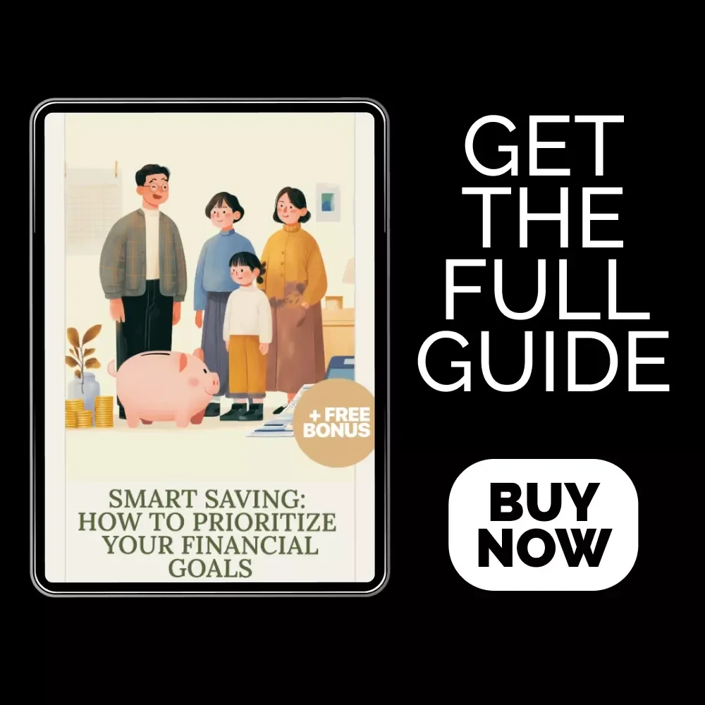 Smart Saving: How to Prioritize Your Financial Goals - A Guide to Effective Savings Planning