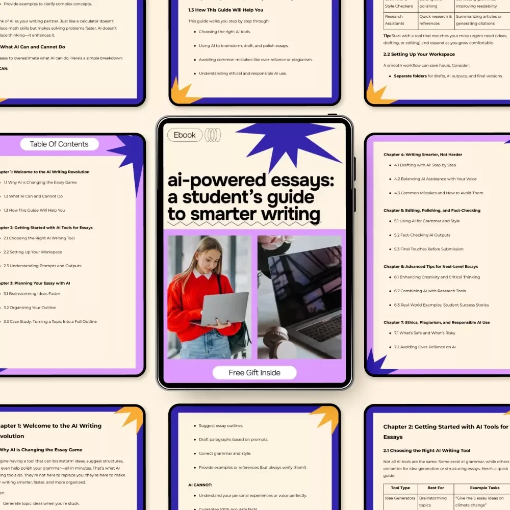 AI-Powered Essays: A Student’s Guide to Smarter Writing | Smart eBook on ai for writing college essays, Research & Academic Success