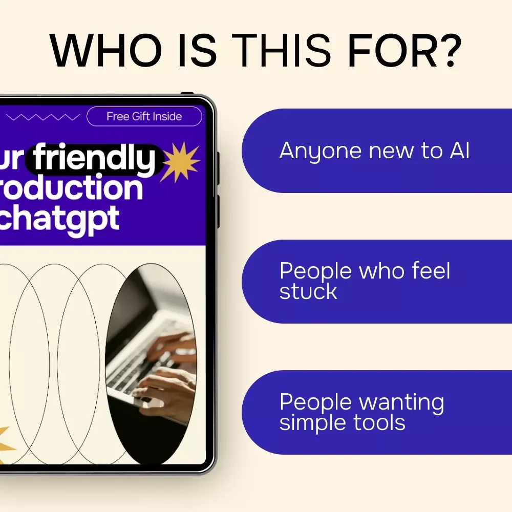 Your Friendly Introduction to ChatGPT – Beginner eBook Guide for First-Time Users | Learn how to use chatgpt for the first time