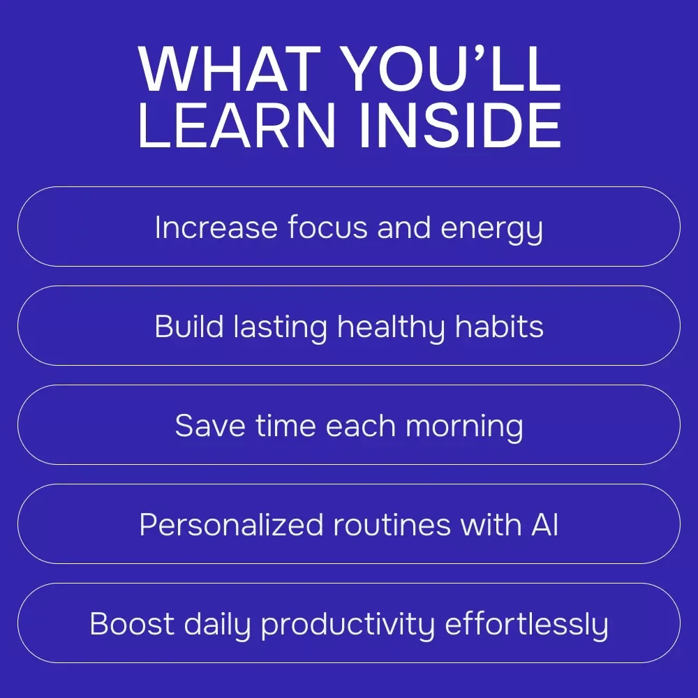 AI-Powered Mornings: Build Your Perfect Start with Technology – Ultimate eBook Guide to Using AI for Creating a Morning Routine