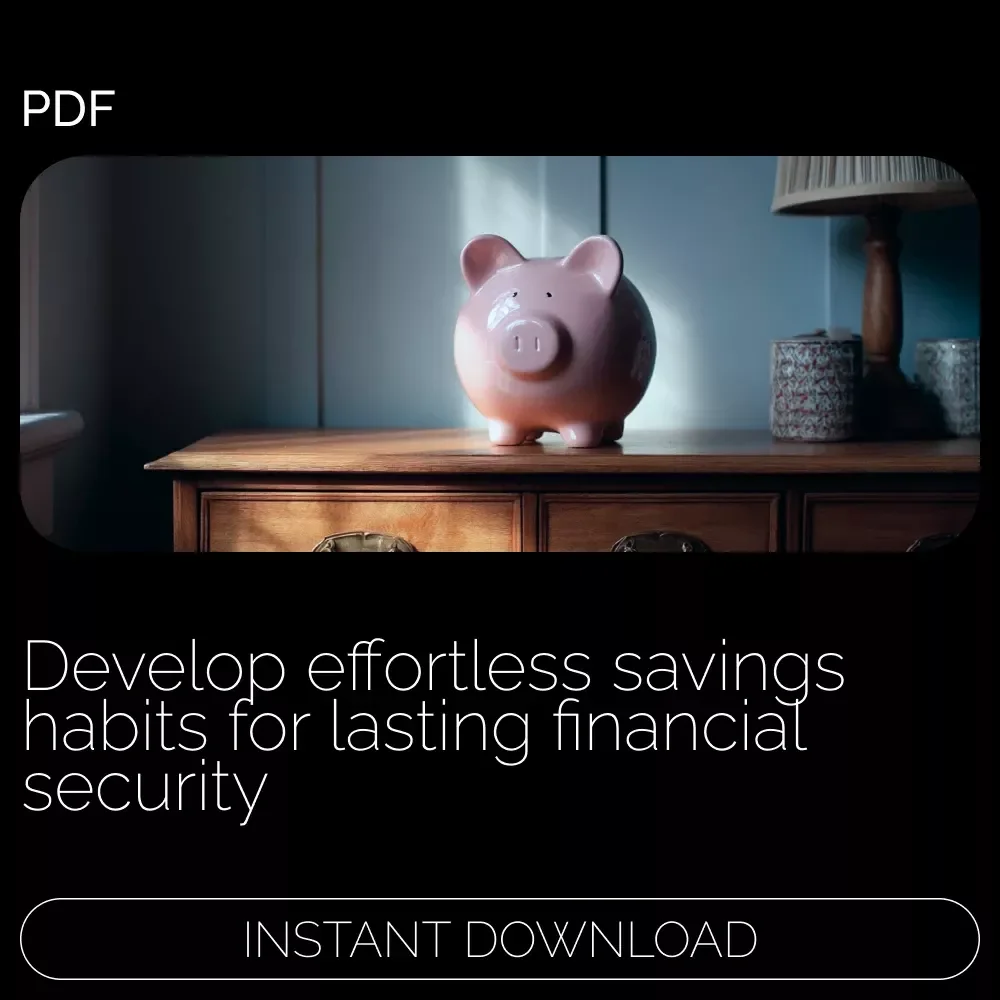 Save Smarter: Simple Savings Habit Plan - Your Easy-to-Follow Guide to Building a Lifelong Savings Habit