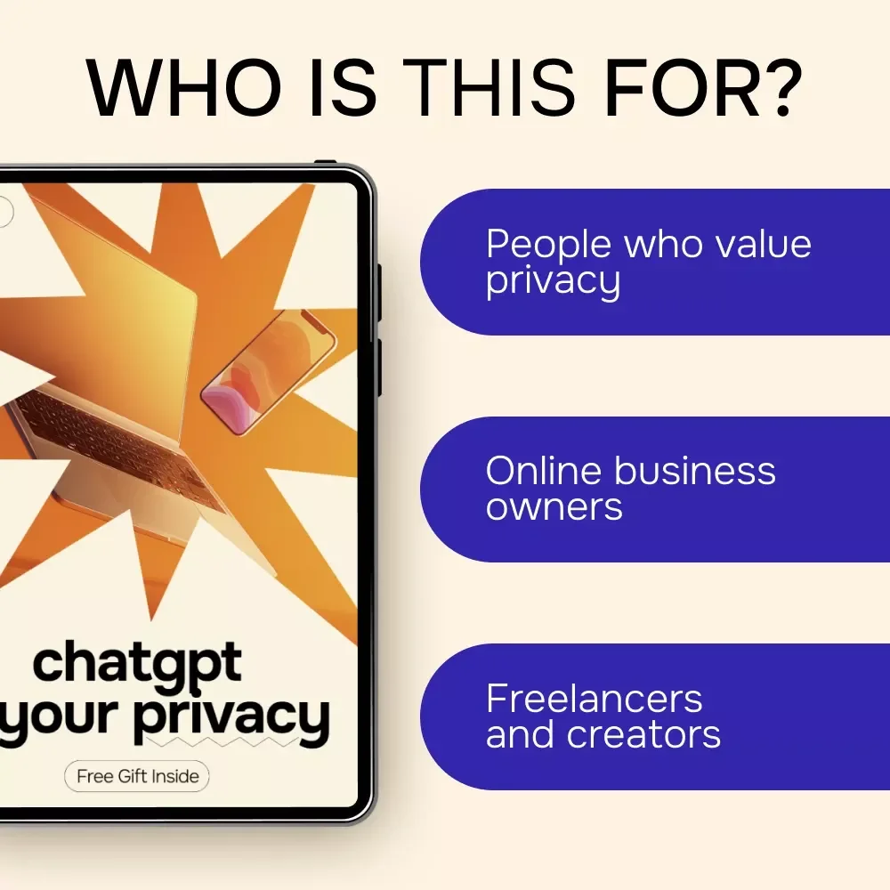 ChatGPT & Your Privacy – Practical eBook Guide Answering “is chatgpt safe for private information” for Personal & Business Use