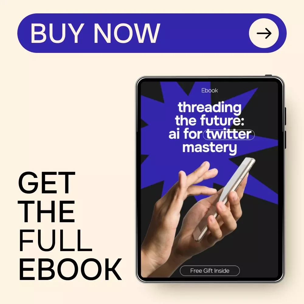 Threading the Future: AI for Twitter Mastery - Ultimate Guide, eBook & Checklist for AI for Twitter Threads Success