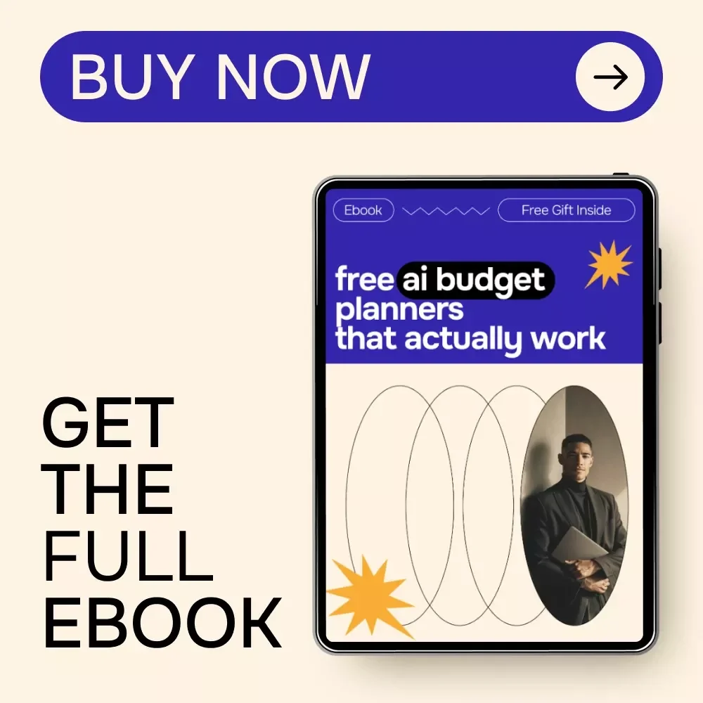 Free AI Budget Planners That Actually Work | Smart Money Guide | Digital eBook Download