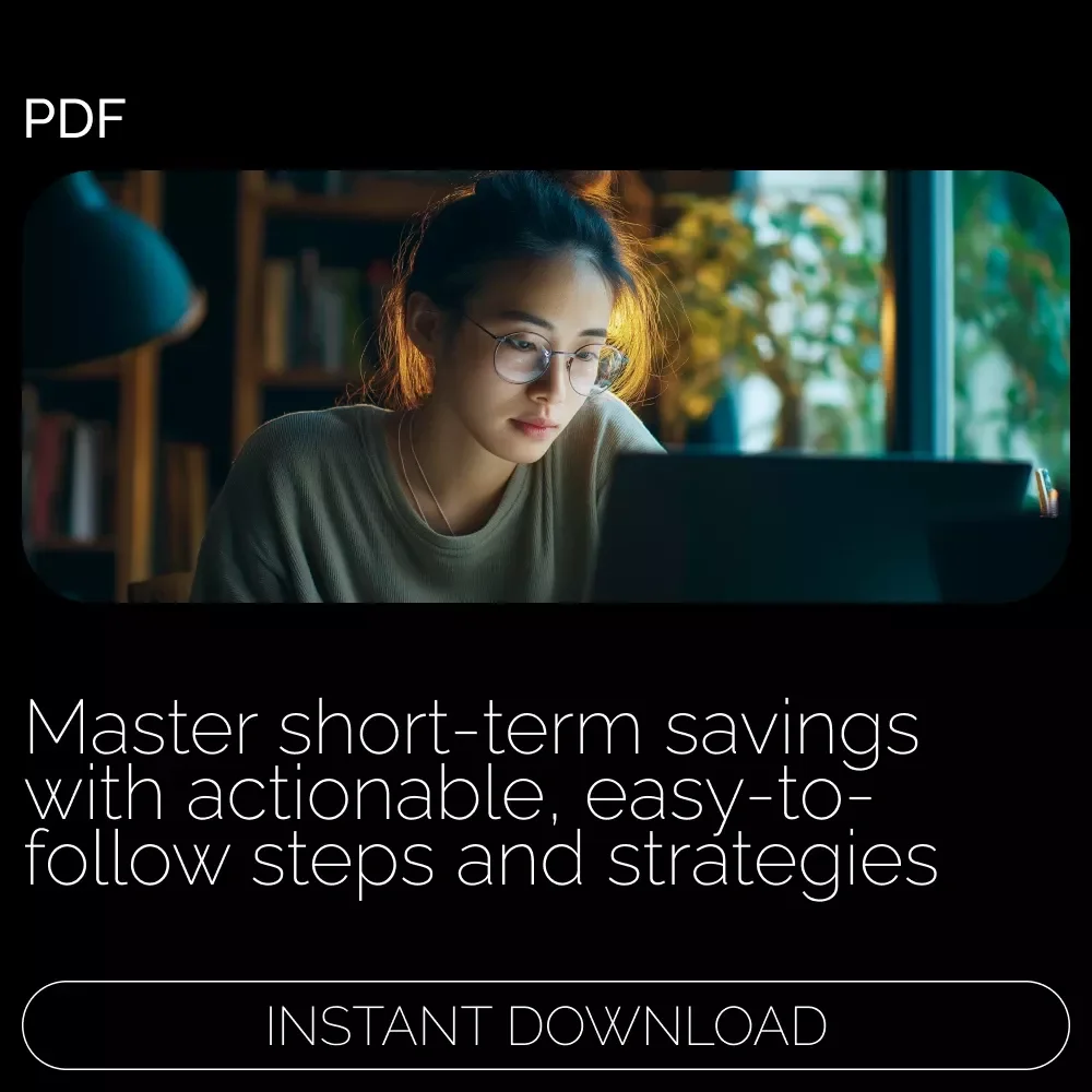 Master Your Short-Term Saving Goals in Simple Steps - eBook Guide to Achieving Financial Success