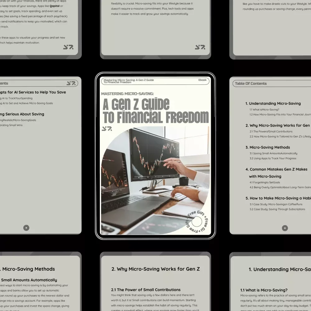 Mastering Micro-Saving: A Gen Z Guide to Financial Freedom - Digital eBook Download