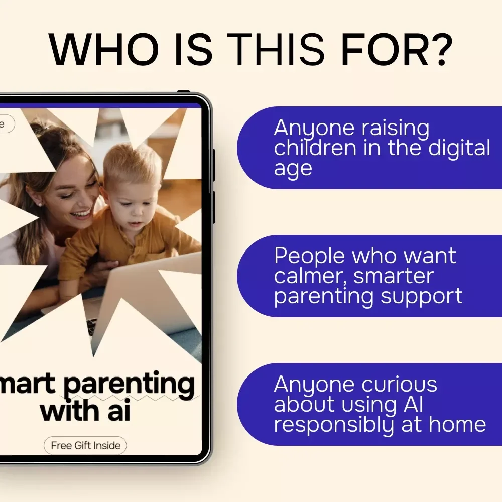 Smart Parenting with AI – Modern Parenting Guide eBook, AI Parenting Toolkit for Toddlers to Teens, Digital Download for Confident Parents